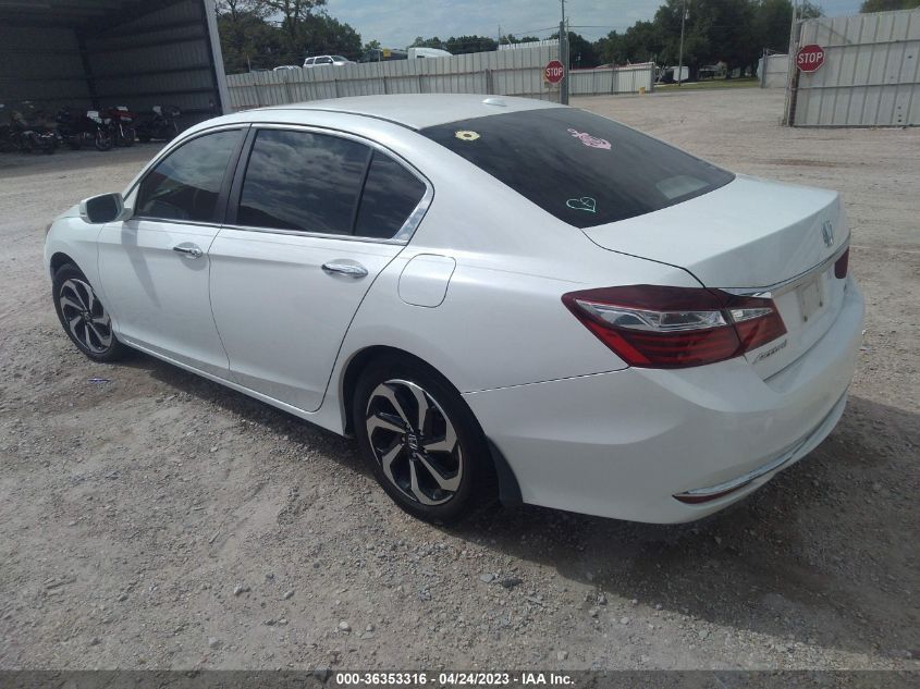 2016 HONDA ACCORD SEDAN EX - 1HGCR2F76GA200048