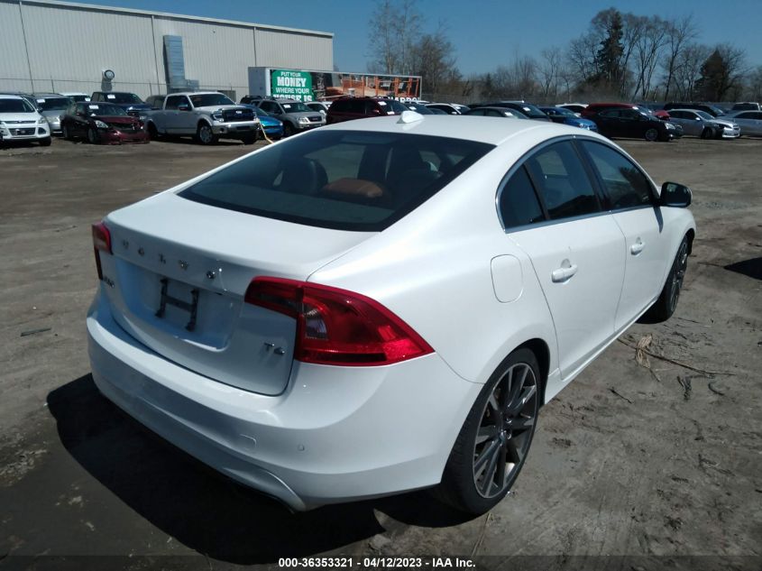 2015 VOLVO S60 T6 DRIVE-E PLATINUM - YV149MFM5F1334157
