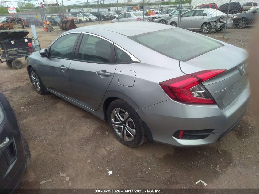 2017 HONDA CIVIC SEDAN LX - 19XFC2F50HE069290