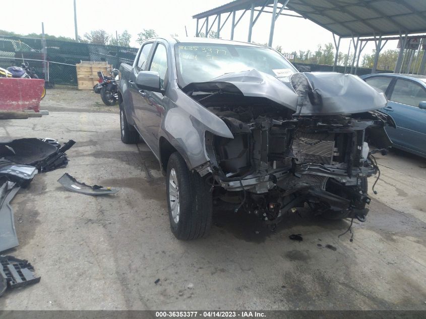 2022 CHEVROLET COLORADO 4WD LT - 1GCGTCEN1N1134867