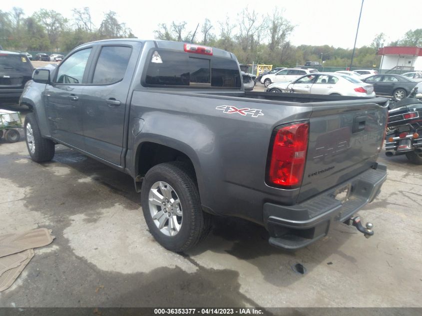 2022 CHEVROLET COLORADO 4WD LT - 1GCGTCEN1N1134867