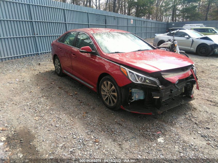 2017 HYUNDAI SONATA SPORT - 5NPE34AF2HH448214