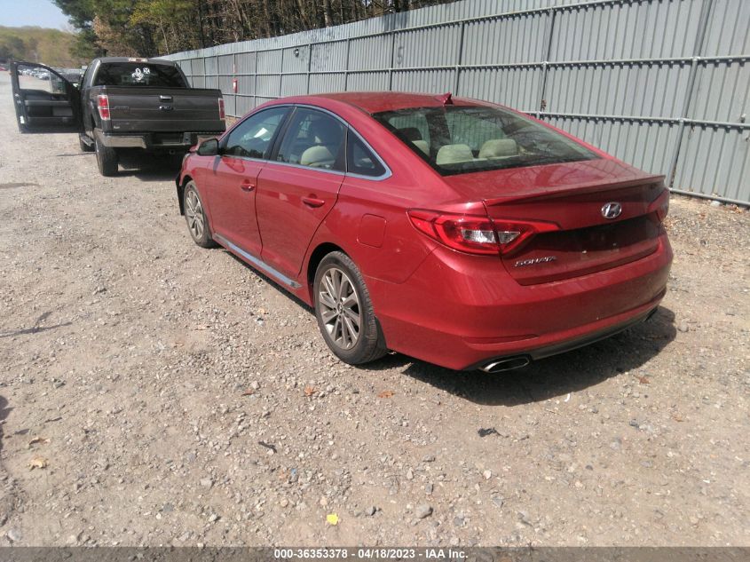 2017 HYUNDAI SONATA SPORT - 5NPE34AF2HH448214