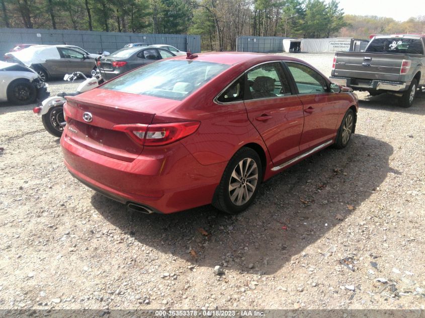 2017 HYUNDAI SONATA SPORT - 5NPE34AF2HH448214