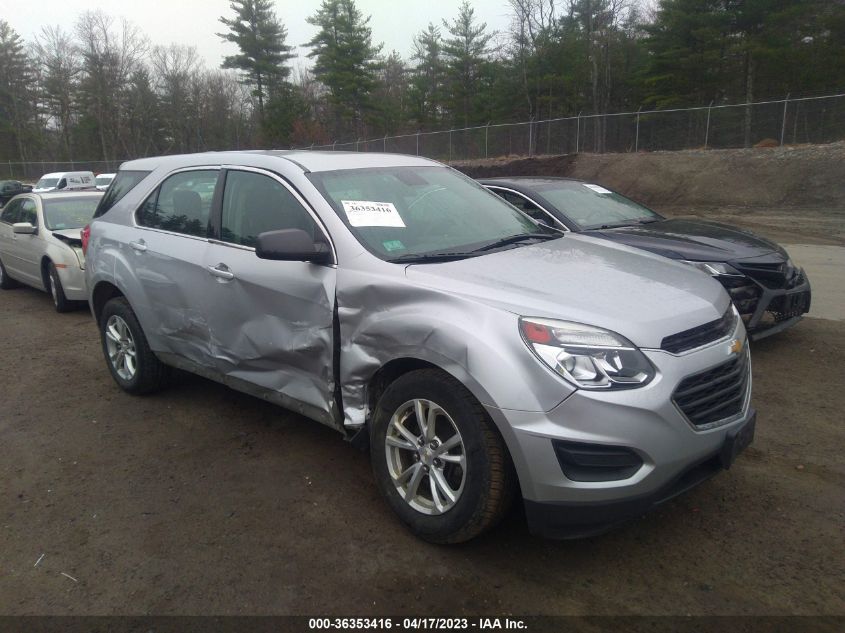 2017 CHEVROLET EQUINOX LS - 2GNFLEEK4H6168243