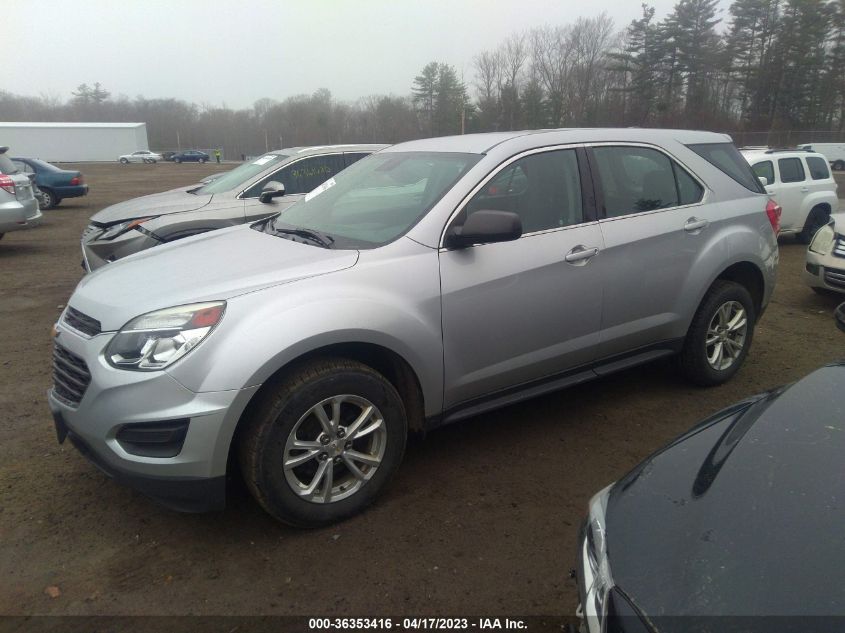 2017 CHEVROLET EQUINOX LS - 2GNFLEEK4H6168243