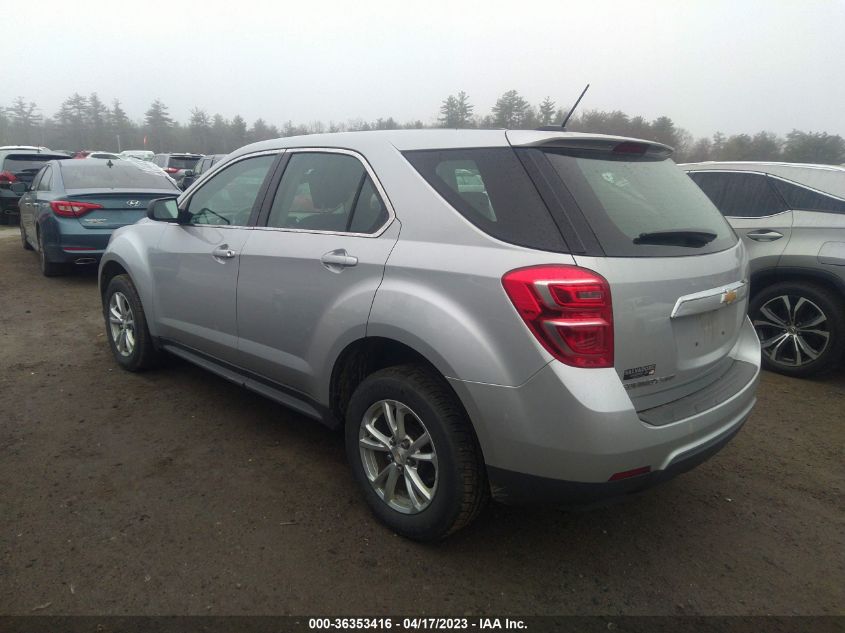 2017 CHEVROLET EQUINOX LS - 2GNFLEEK4H6168243