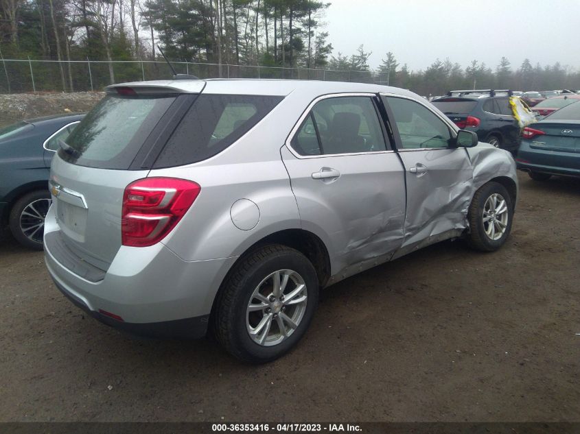 2017 CHEVROLET EQUINOX LS - 2GNFLEEK4H6168243