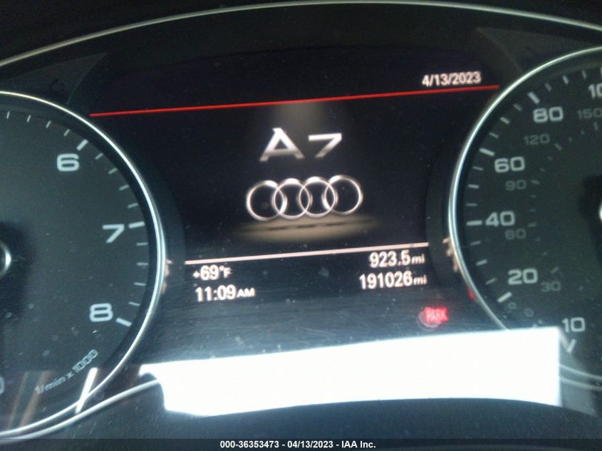 2013 AUDI A7 3.0 PRESTIGE WAU2GAFC0DN054318