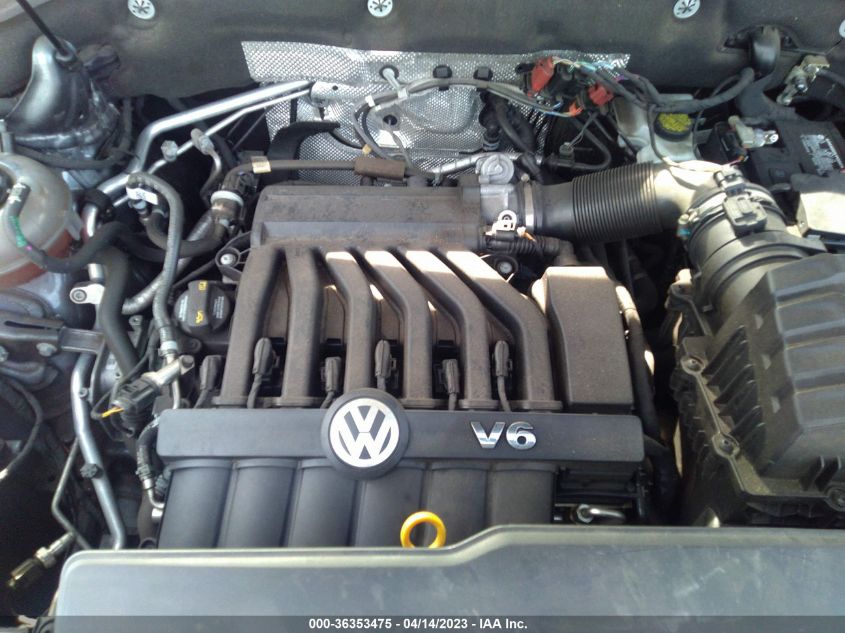 2019 VOLKSWAGEN ATLAS 3.6L V6 SE W - 1V2XR2CA6KC594954