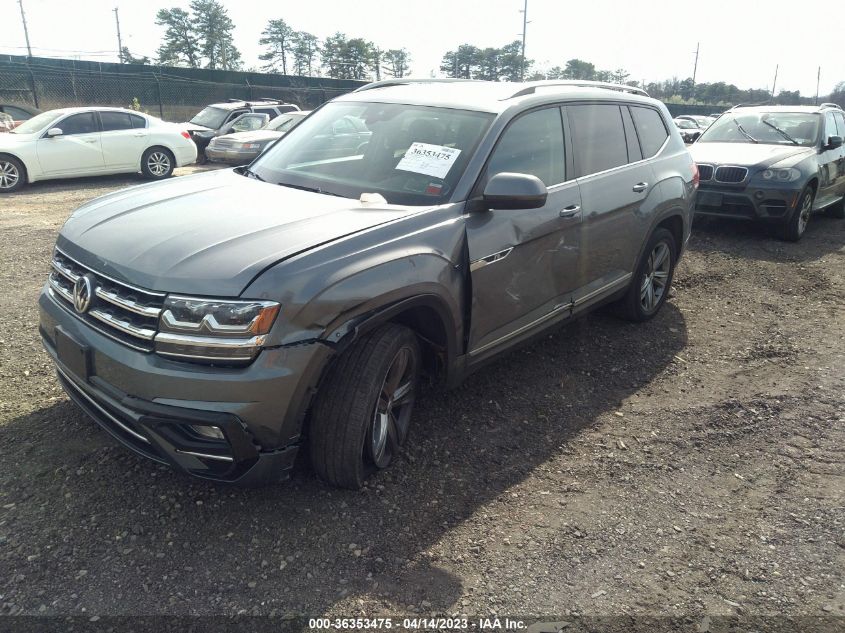 2019 VOLKSWAGEN ATLAS 3.6L V6 SE W - 1V2XR2CA6KC594954
