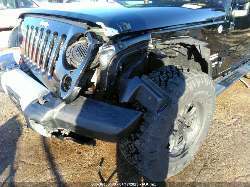 2014 JEEP WRANGLER UNLIMITED SAHARA - 1C4BJWEG0EL111068