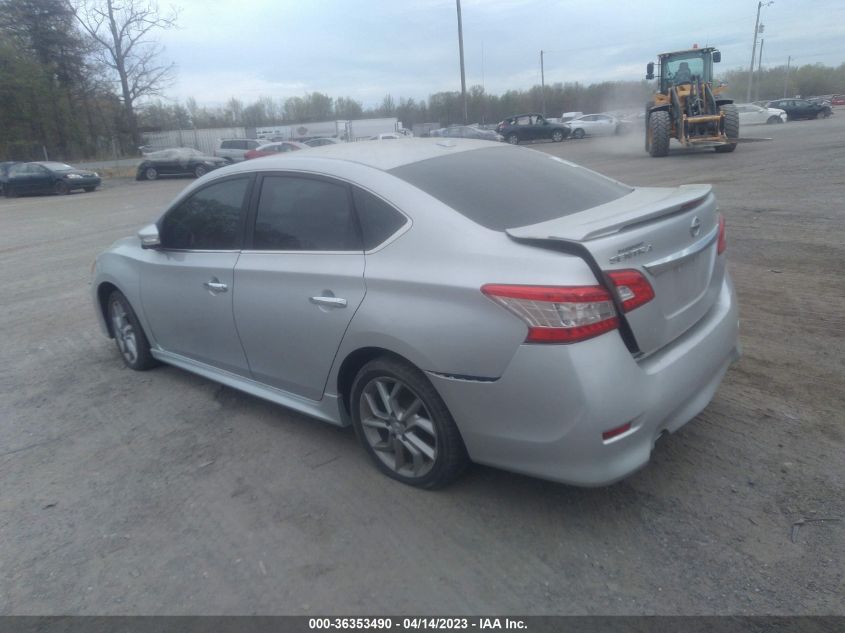 2015 NISSAN SENTRA SR - 3N1AB7AP8FY325497