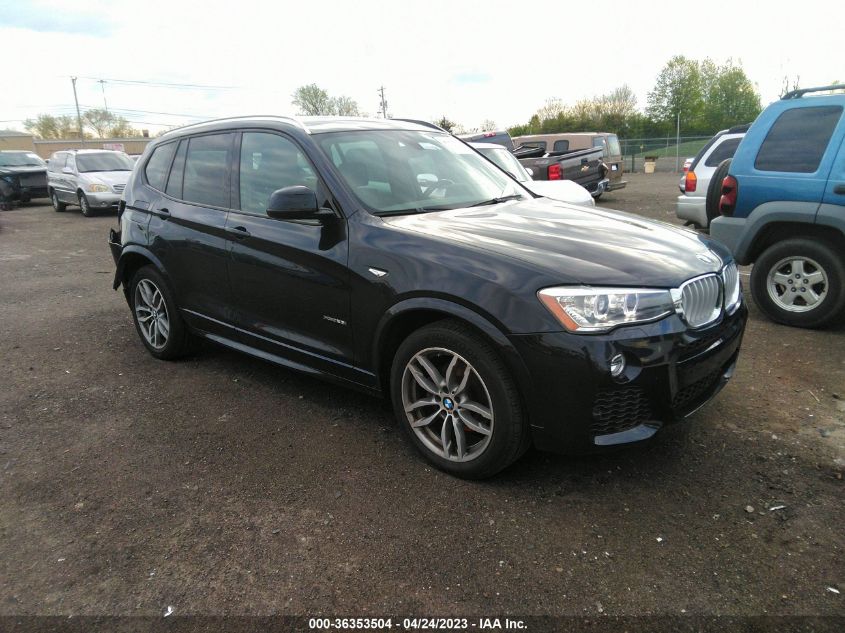 2015 BMW X3 XDRIVE28I - 5UXWX9C54F0D60853