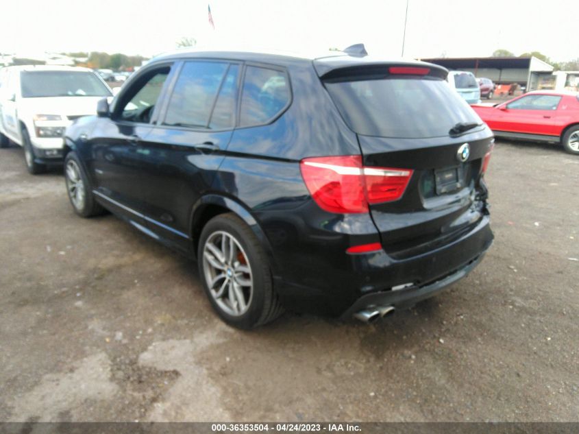 2015 BMW X3 XDRIVE28I - 5UXWX9C54F0D60853