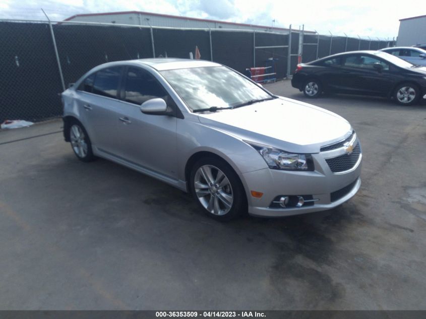 2014 CHEVROLET CRUZE LTZ - 1G1PG5SB5E7476662