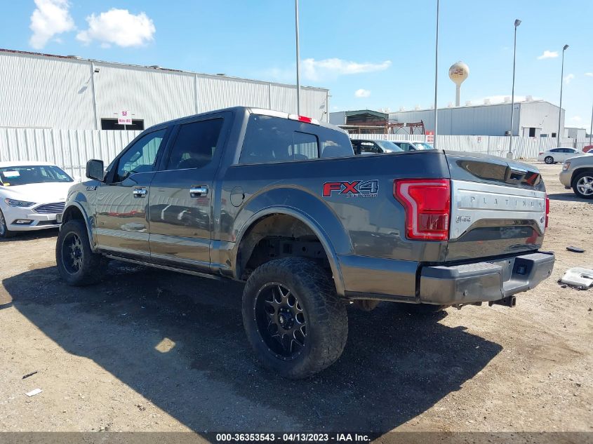 2015 FORD F-150 XLT/XL/LARIAT/PLATINUM - 1FTEW1EG0FFC29493