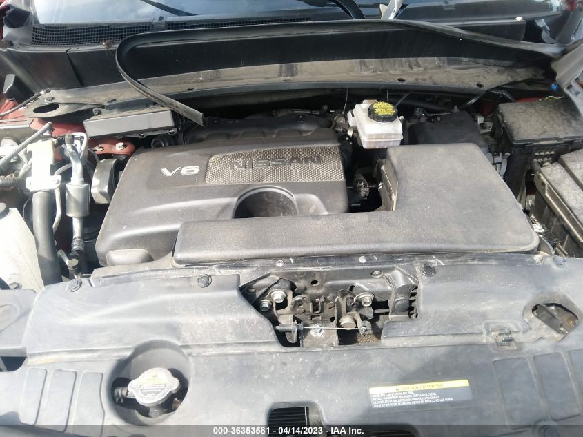 2019 NISSAN PATHFINDER SV - 5N1DR2MM3KC594449