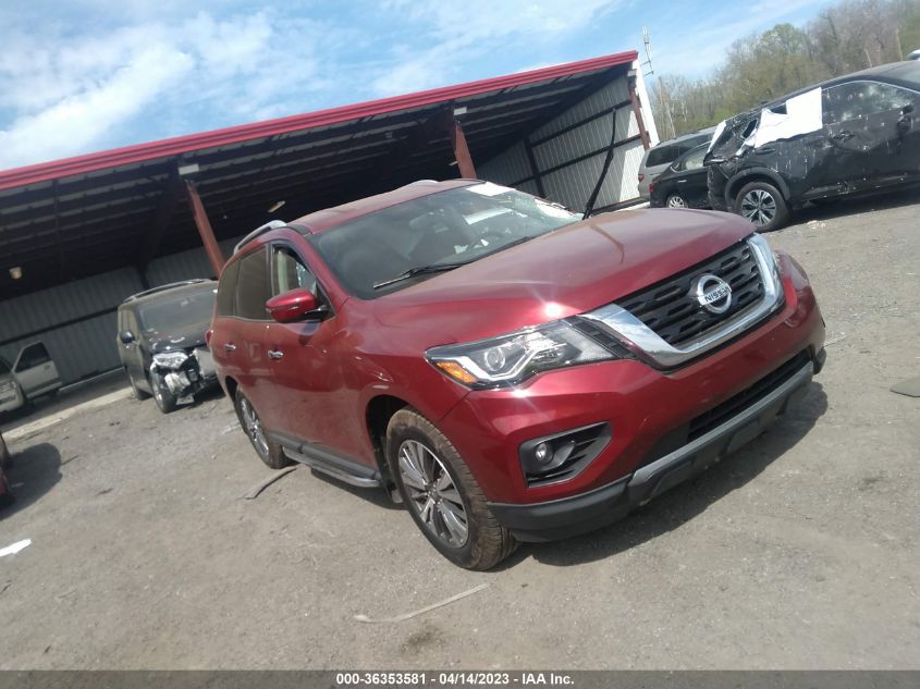2019 NISSAN PATHFINDER SV - 5N1DR2MM3KC594449
