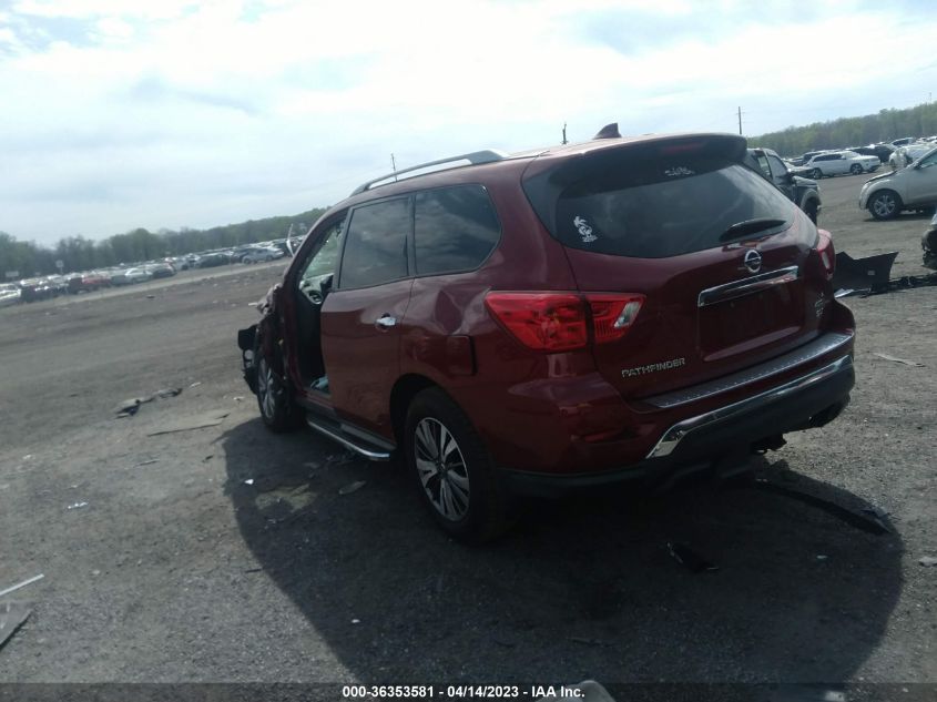 2019 NISSAN PATHFINDER SV - 5N1DR2MM3KC594449