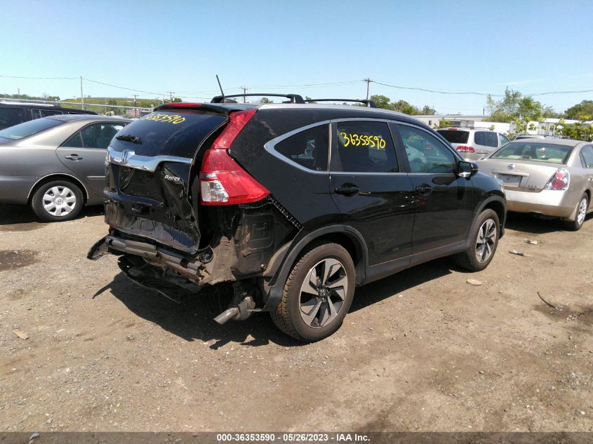 2015 HONDA CR-V TOURING - 5J6RM4H95FL053154