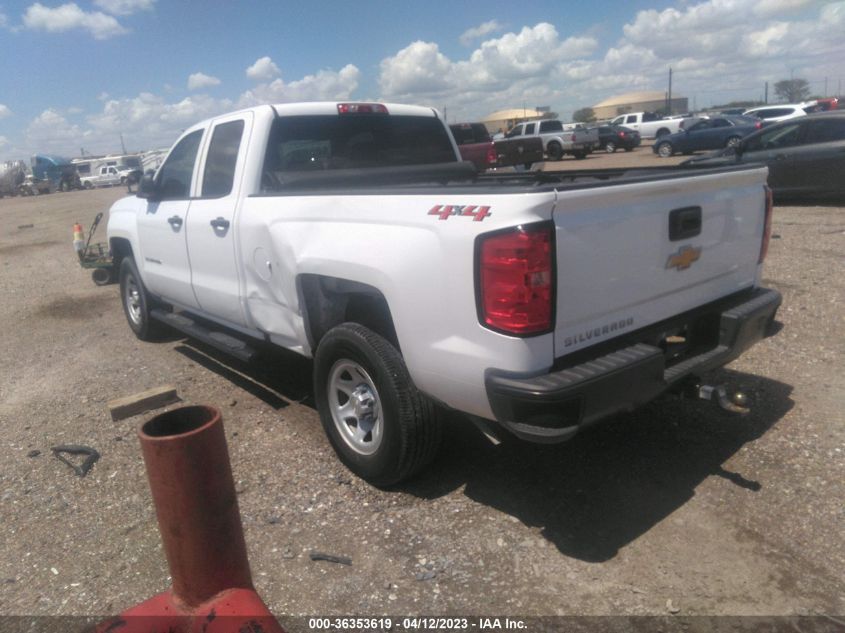 2018 CHEVROLET SILVERADO 1500 WORK TRUCK - 1GCVKNEC0JZ108972