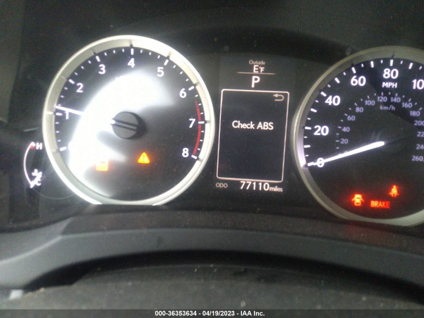 2015 LEXUS IS 250 - JTHBF1D2XF5071919