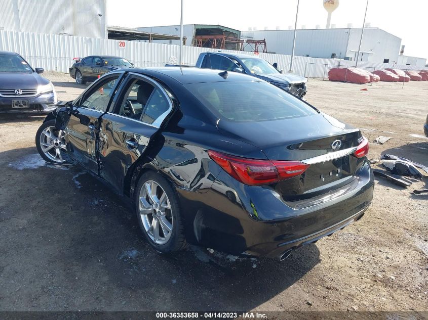 2018 INFINITI Q50 3.0T SPORT - JN1EV7AP2JM356040