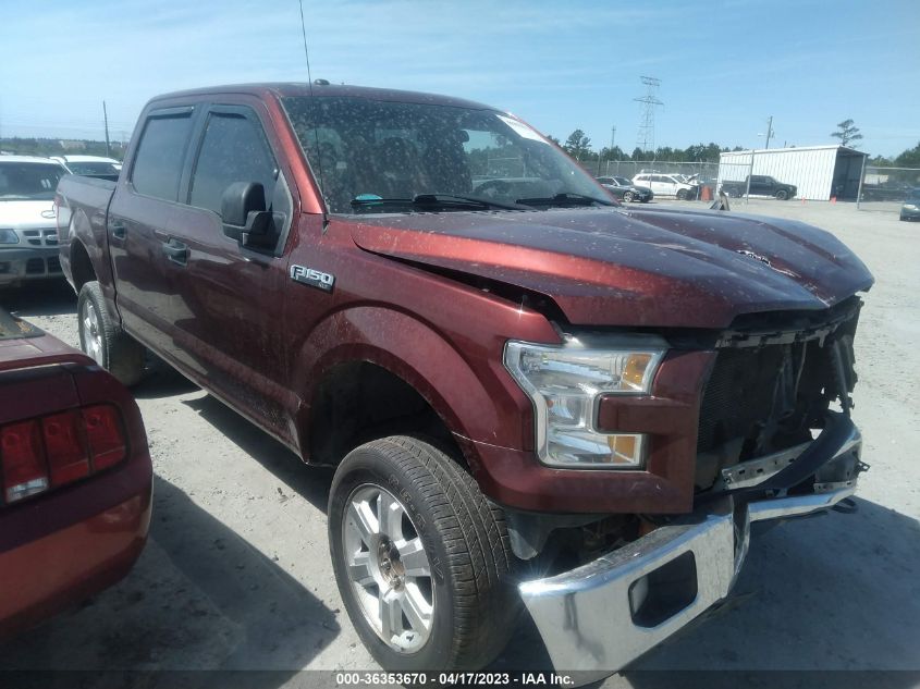 2017 FORD F-150 XL/XLT/LARIAT - 1FTEW1EF8HFA35160