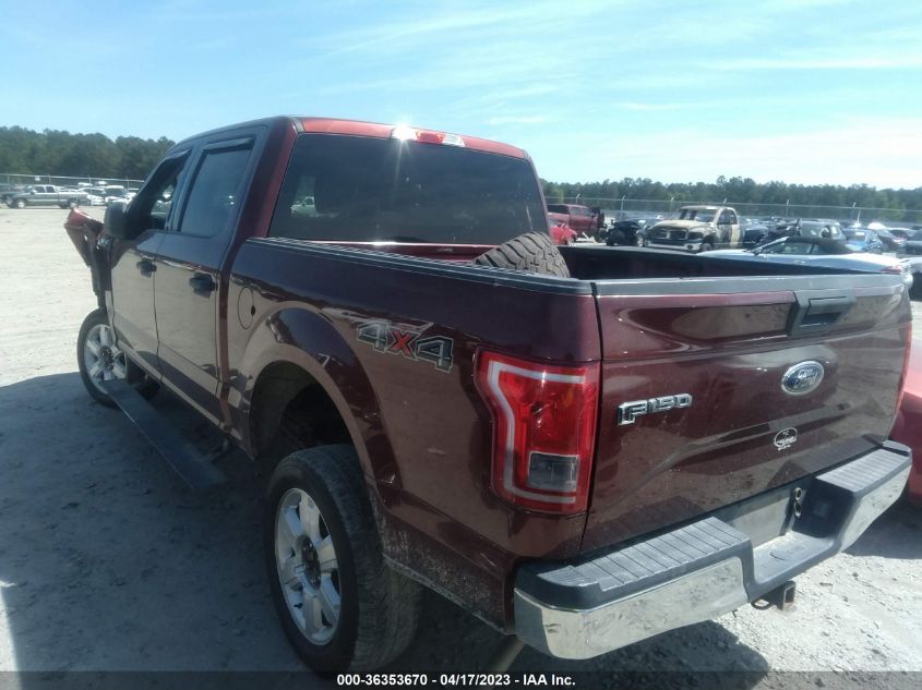 2017 FORD F-150 XL/XLT/LARIAT - 1FTEW1EF8HFA35160