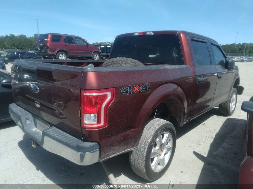 2017 FORD F-150 XL/XLT/LARIAT - 1FTEW1EF8HFA35160