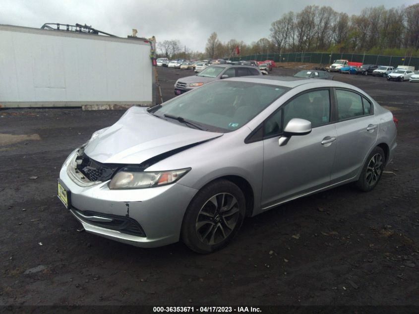 2013 HONDA CIVIC SDN EX - 19XFB2F83DE232487