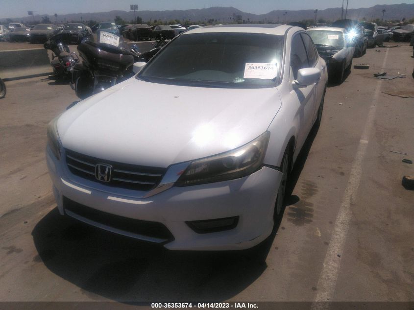 2014 HONDA ACCORD SEDAN EX-L - 1HGCR2F89EA010492