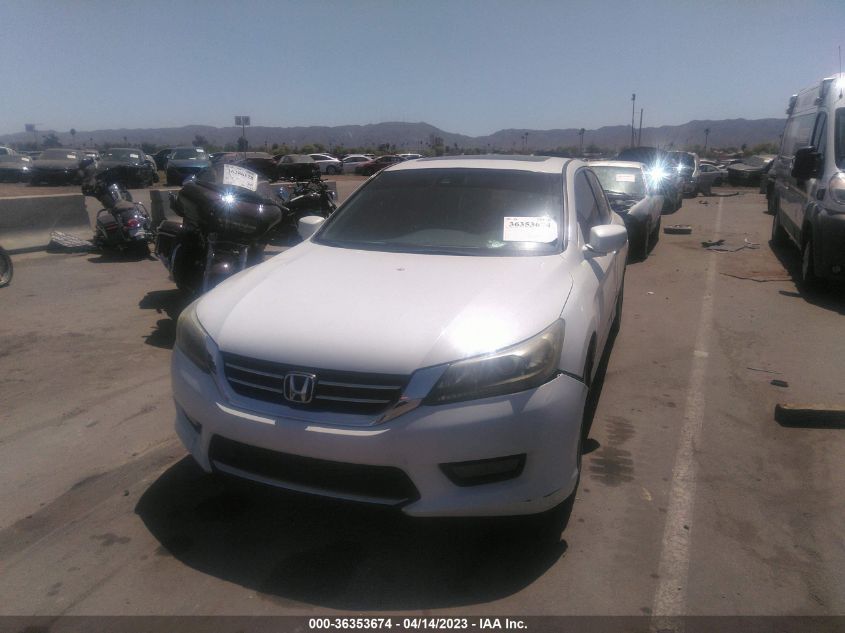 2014 HONDA ACCORD SEDAN EX-L - 1HGCR2F89EA010492