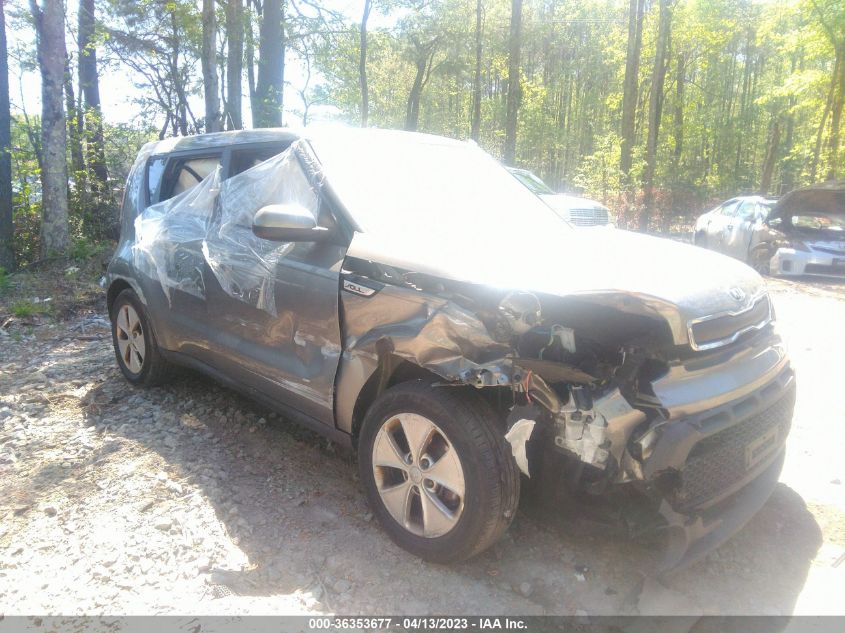 2015 KIA SOUL BASE - KNDJN2A29F7148858