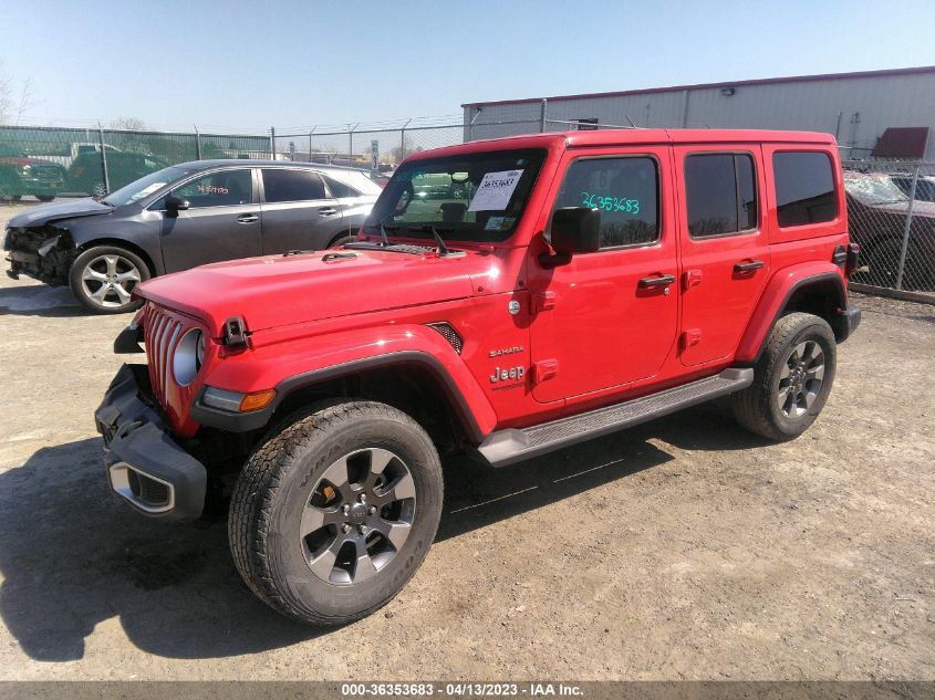 2018 JEEP WRANGLER UNLIMITED SAHARA - 1C4HJXEG5JW184722