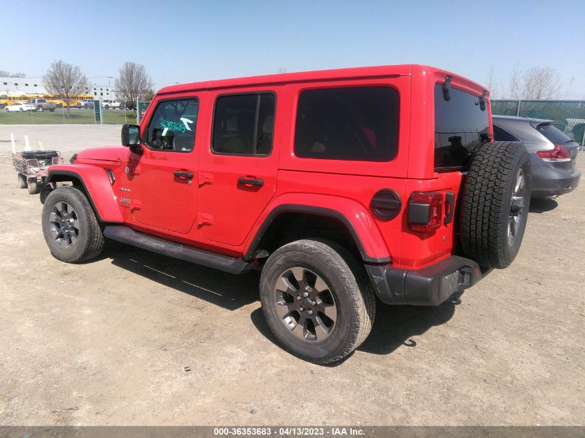 2018 JEEP WRANGLER UNLIMITED SAHARA - 1C4HJXEG5JW184722