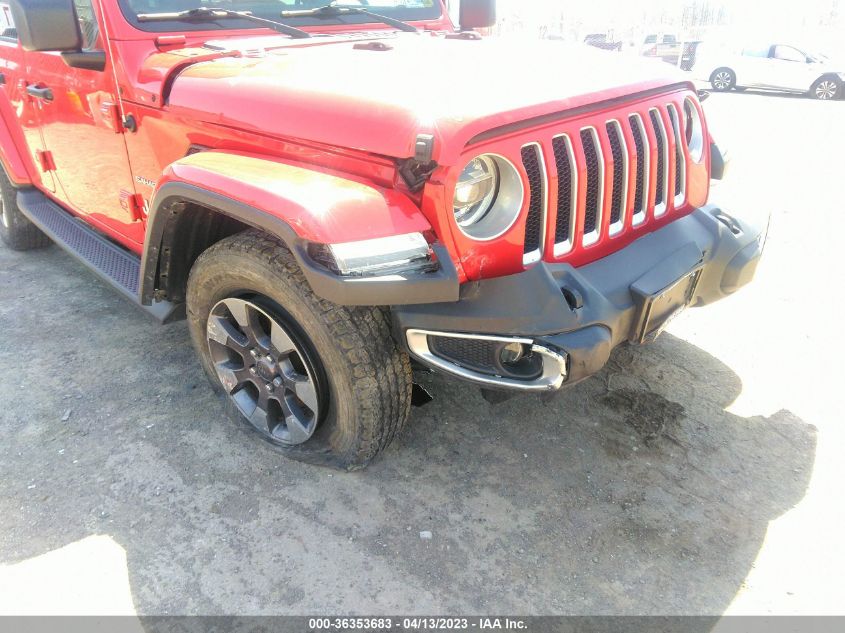 2018 JEEP WRANGLER UNLIMITED SAHARA - 1C4HJXEG5JW184722