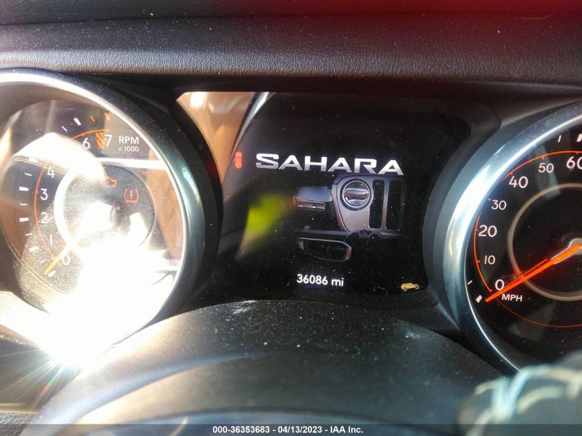 2018 JEEP WRANGLER UNLIMITED SAHARA - 1C4HJXEG5JW184722