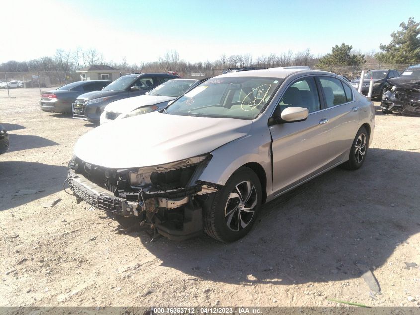 2016 HONDA ACCORD SEDAN LX - 1HGCR2F36GA220703
