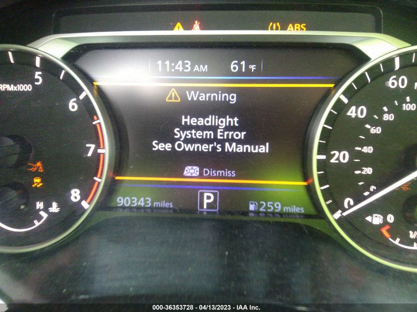 2020 NISSAN ALTIMA 2.5 SR - 1N4BL4CV5LC199618