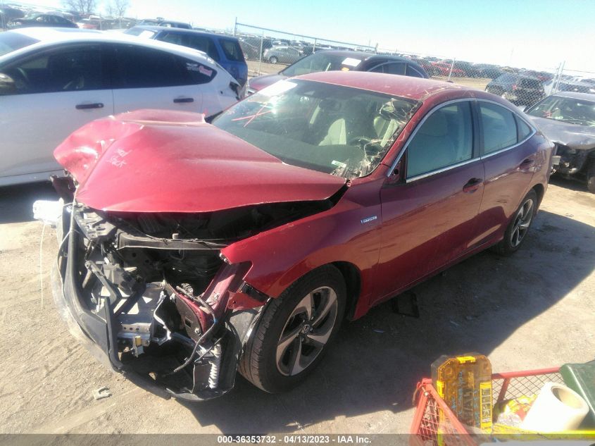 2022 HONDA INSIGHT EX - 19XZE4F53NE003931