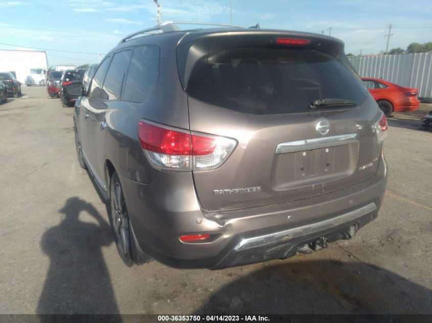 2013 NISSAN PATHFINDER PLATINUM - 5N1AR2MN0DC671518