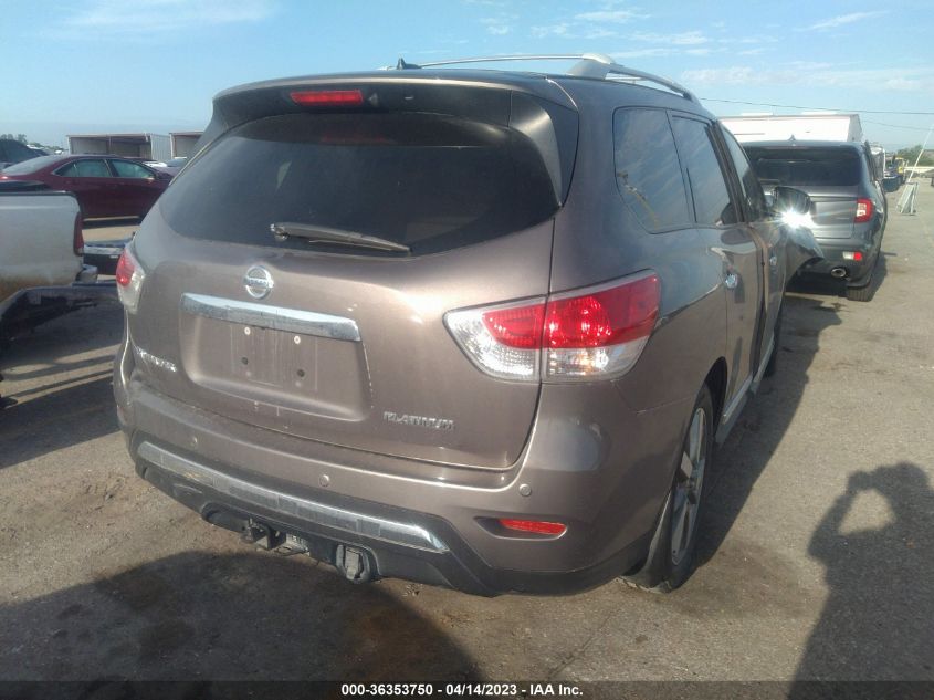 2013 NISSAN PATHFINDER PLATINUM - 5N1AR2MN0DC671518