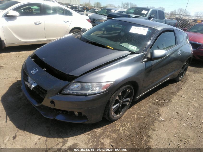 2014 HONDA CR-Z EX JHMZF1C62ES001513