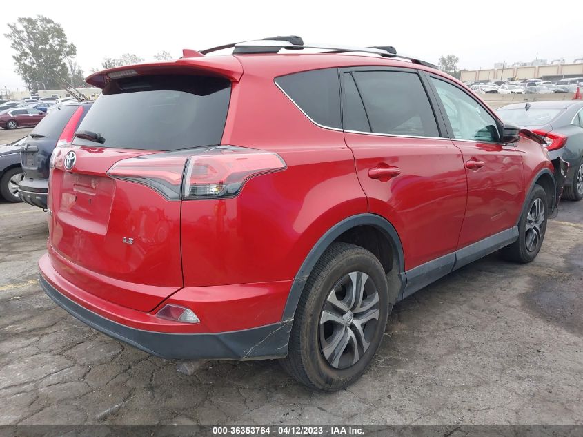 2016 TOYOTA RAV4 LE - 2T3ZFREV9GW251975