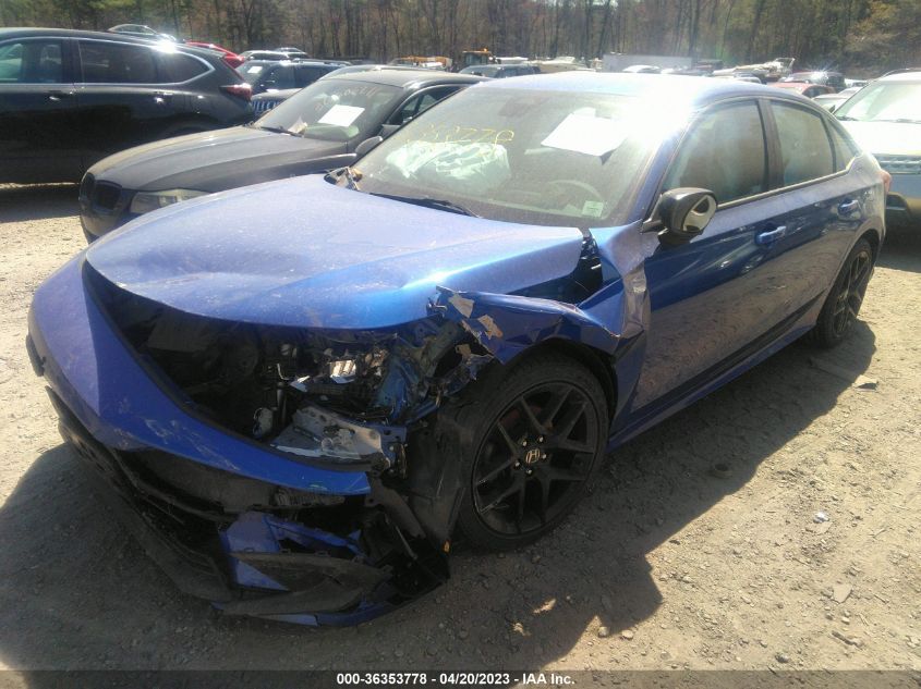 2022 HONDA CIVIC SEDAN SPORT - 2HGFE2F51NH555229