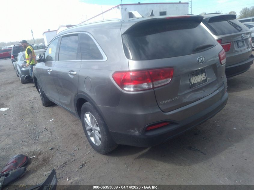 2017 KIA SORENTO LX V6 - 5XYPGDA50HG308092