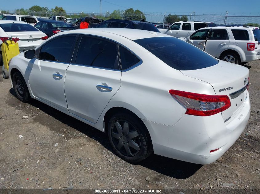 2013 NISSAN SENTRA SV - 3N1AB7AP7DL607706