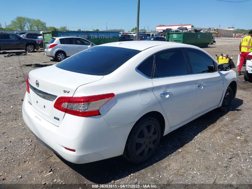 2013 NISSAN SENTRA SV - 3N1AB7AP7DL607706